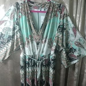 NY&CO Paisley Jumper Sz 18-20